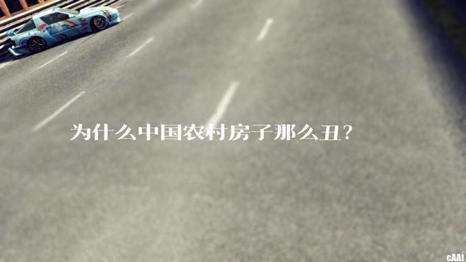 为什么中国农村房子那么丑？